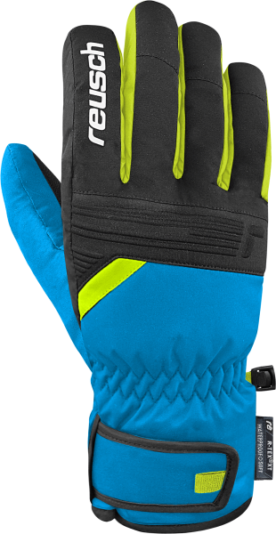 Reusch Baldo R-TEX® XT 6299265 4452 black blue yellow front